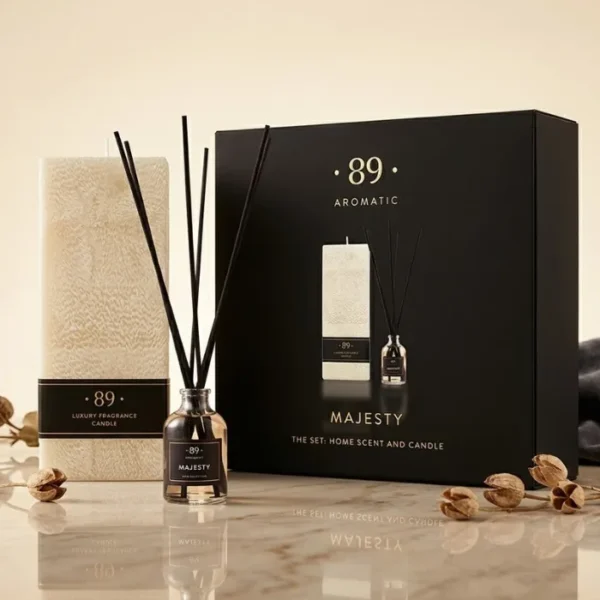 89 aromatic dovanų rinkinys namų kvapas + žvakė