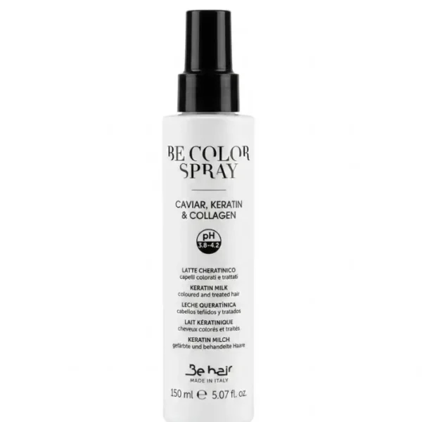 BeColor KERATIN MILK keratininis nuskalaujamas purškiklis